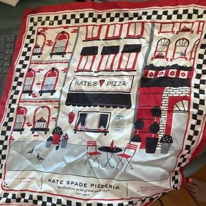 NWT Kate Spade Pizzeria Scarf